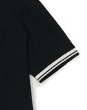 Áo Polo MLB Basic Collar Point Comfortable Fit Polo T Shirts NEW YORK YANKEES 3APQB0253-50BKS Màu Đen