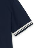 Áo Polo MLB Basic Collar Point Comfortable Fit Polo T Shirts NEW YORK METS 3APQB0253-09NYS Màu Xanh Navy