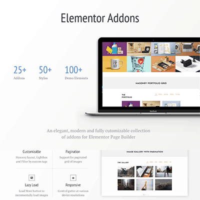  Addons for Elementor Pro (Premium) 