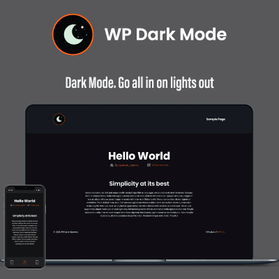 WP Dark Mode Ultimate