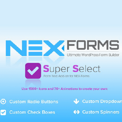 NEX-Forms – Super Selection Form Field Add-on