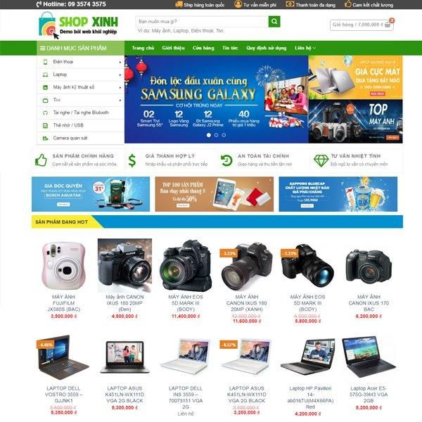 Theme Wordpress Bán Điện Thoại