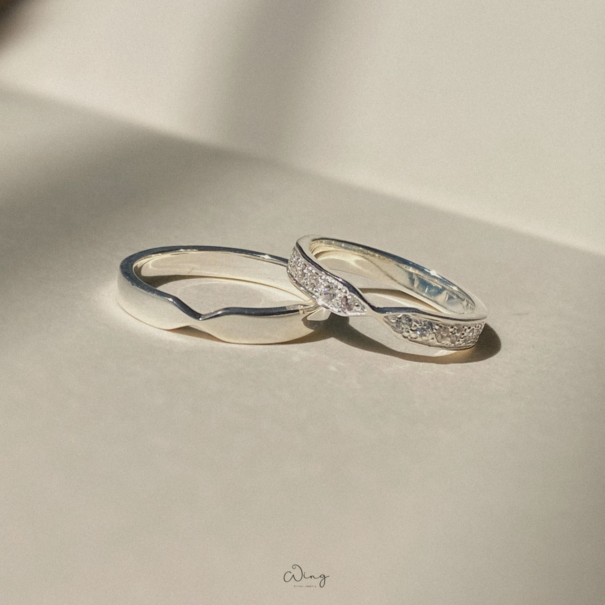 Nhẫn Đôi Novelty Infinity Couple