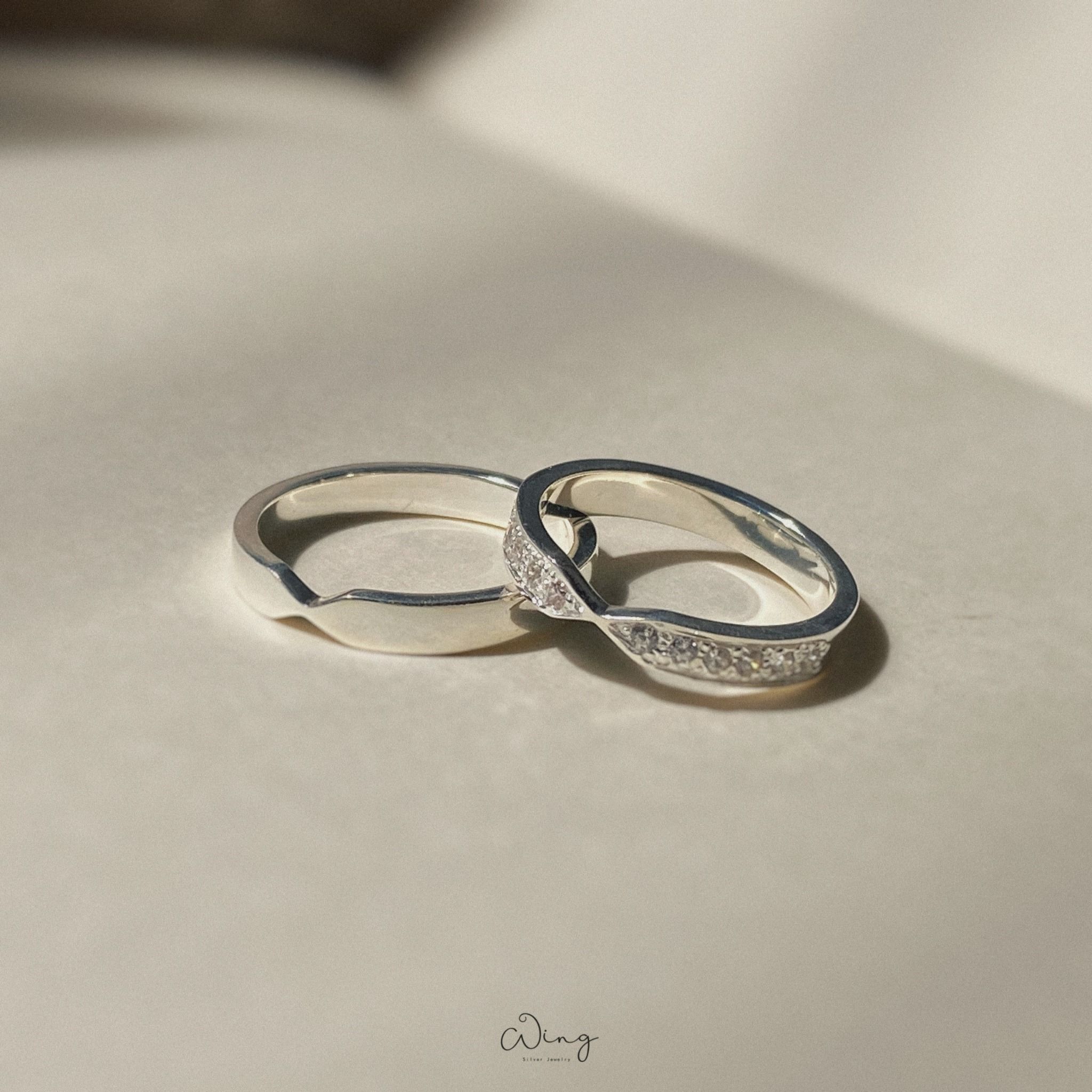 Nhẫn Đôi Novelty Infinity Couple
