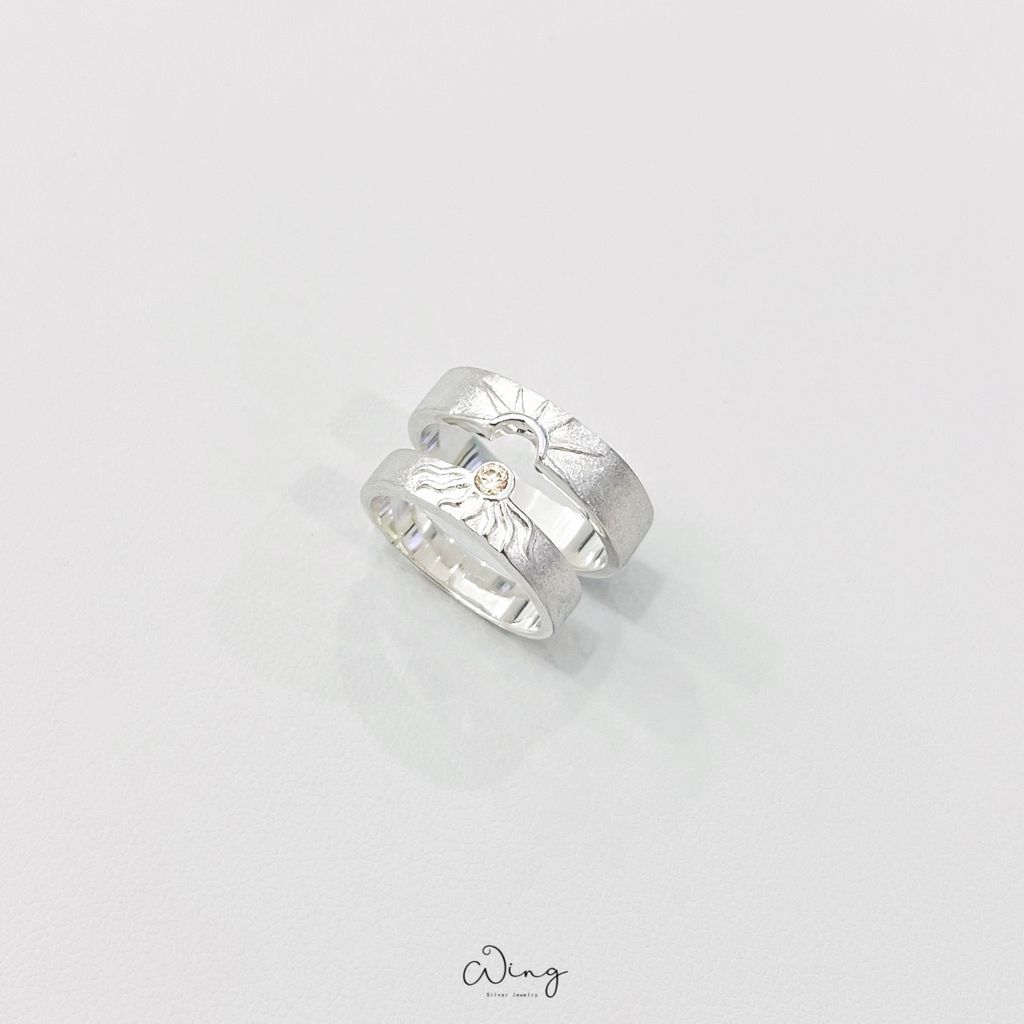 Nhẫn Đôi Sun&Moon Couple Ver.2 (Đôi)