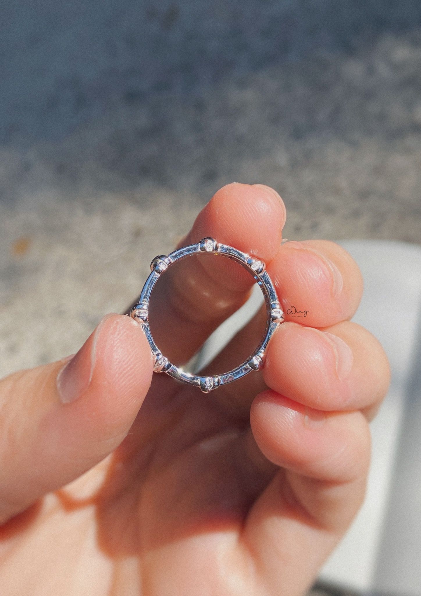 Nhẫn Silver Rainbow