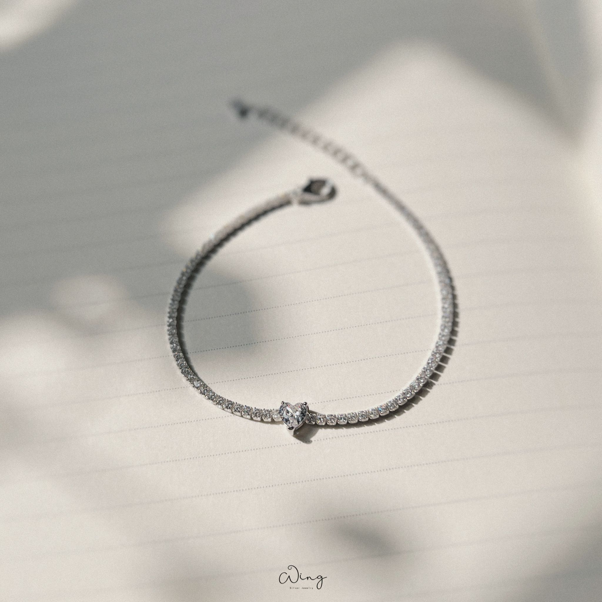 Lắc Tay Sparkling Heart