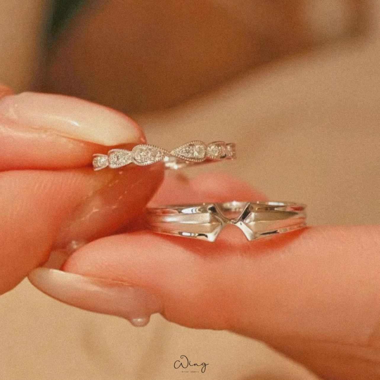 Nhẫn Đôi Francesca Couple