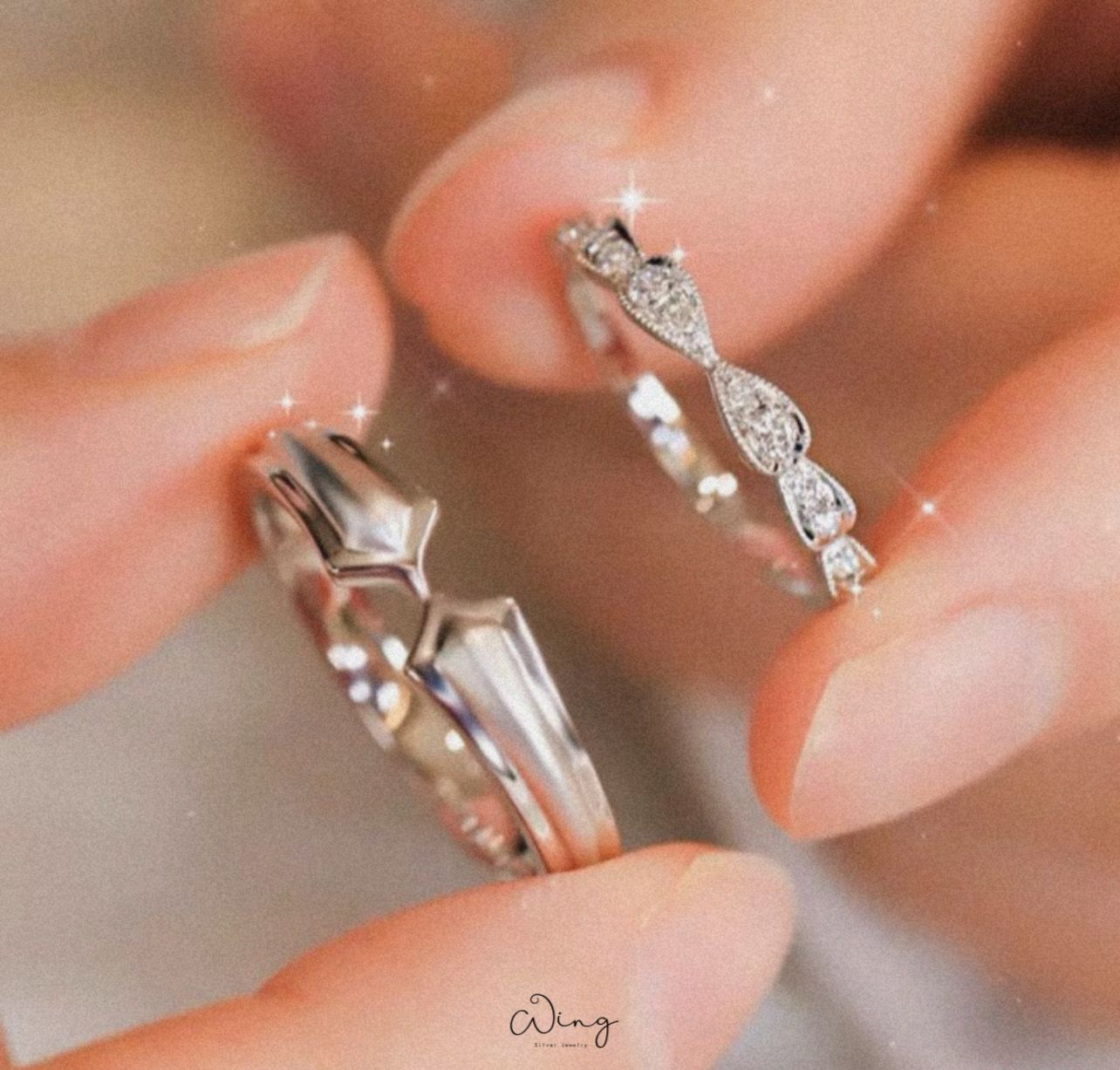 Nhẫn Đôi Francesca Couple