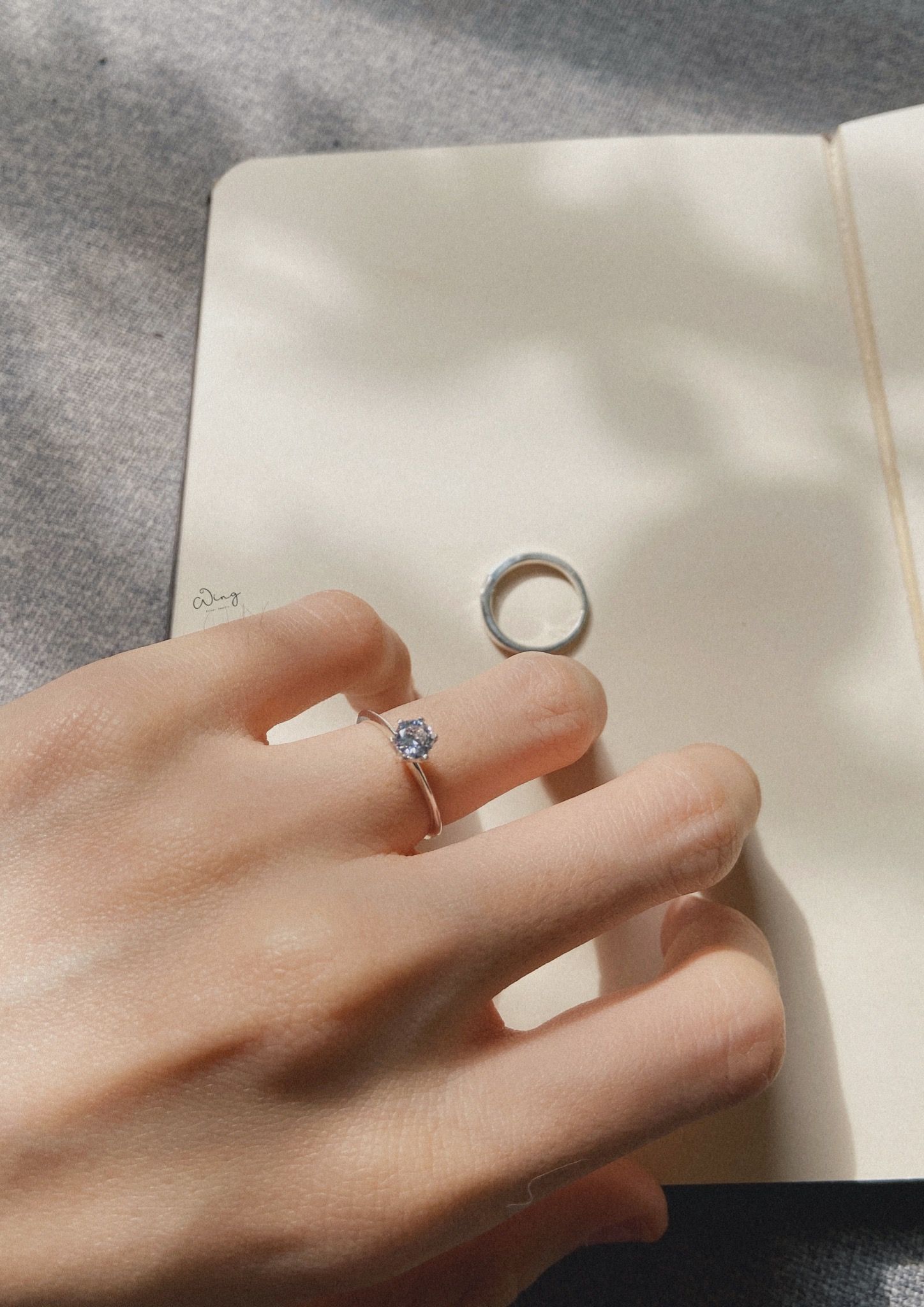 Nhẫn Đôi Sparkling Couple Ver.2 (Đôi)