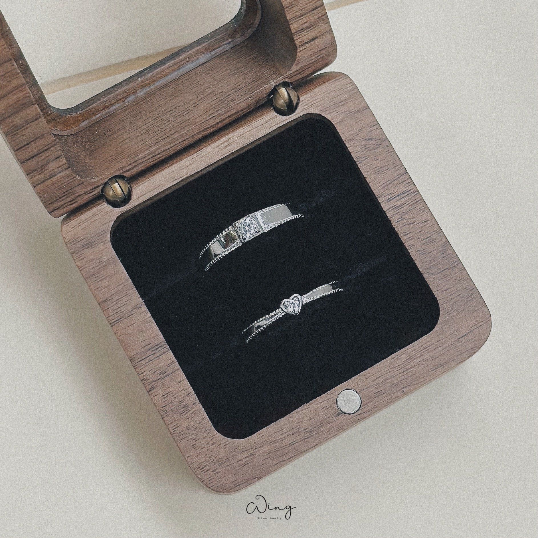 Nhẫn Đôi Heart Locker (Đôi)