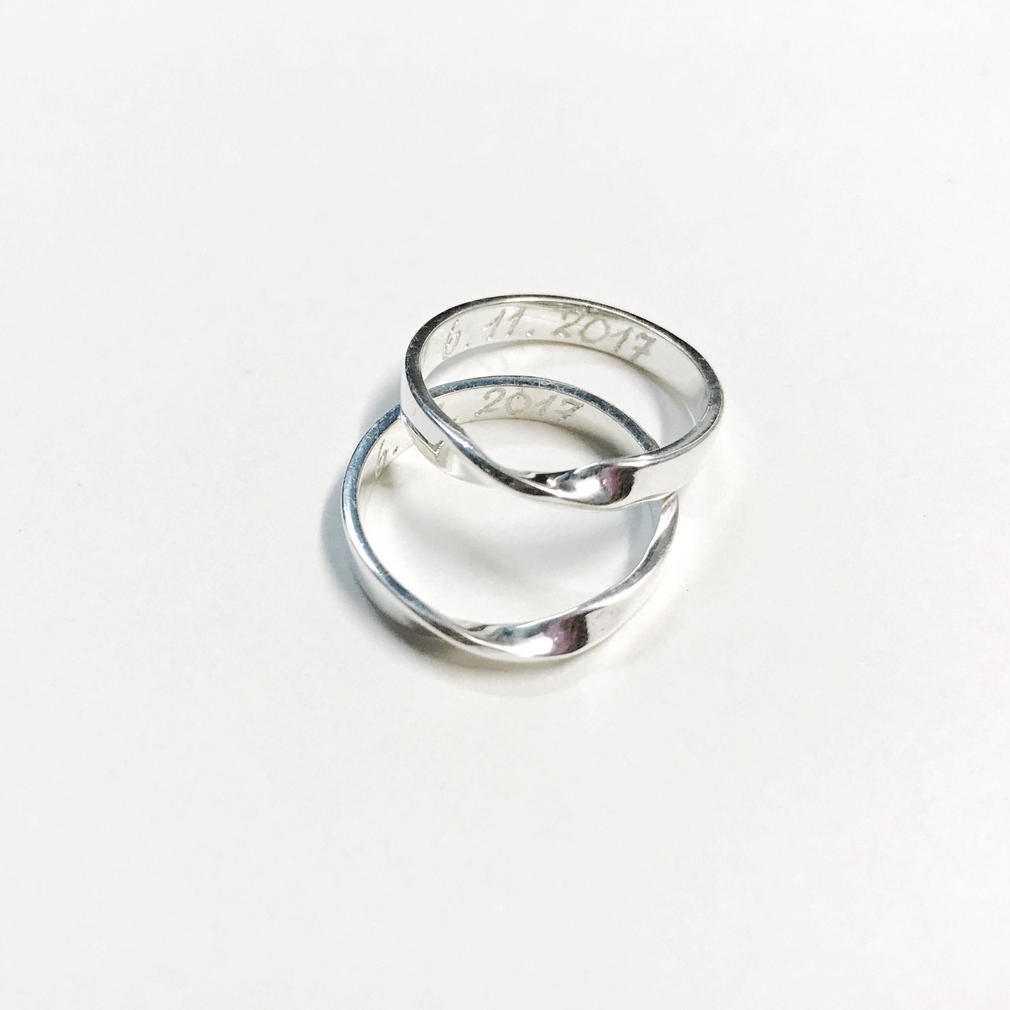 Nhẫn Đôi Infinity Trơn