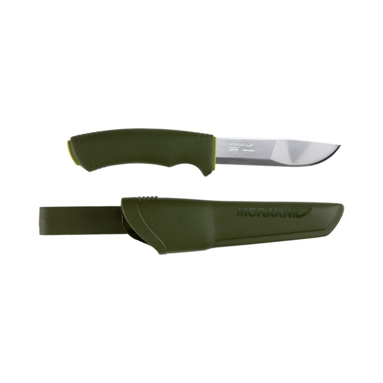Dụng Cụ Cắt Gọt-Làm Bếp, Cắm Trại Cao Cấp Thép Thụy Điển Không Gỉ MORAKNIV Bushcraft Forest (S) - Green