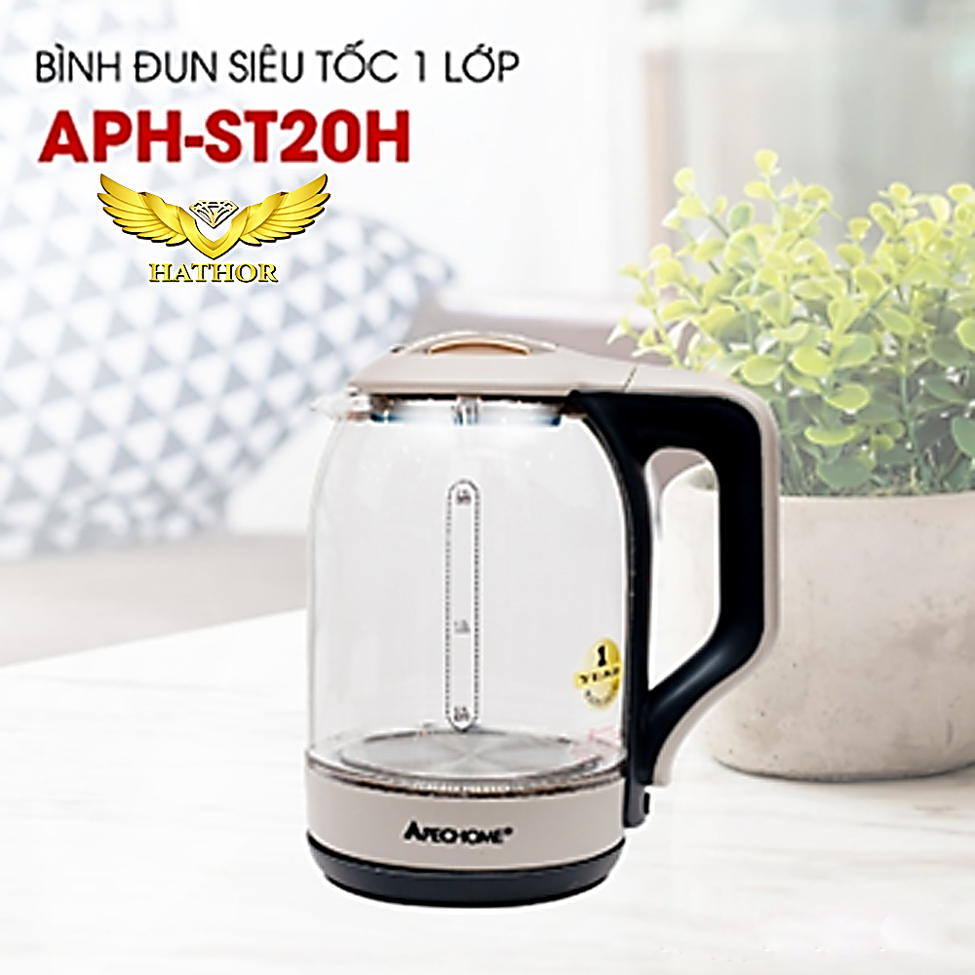 Bình đun điện siêu tốc 1 lớp APH-ST20H