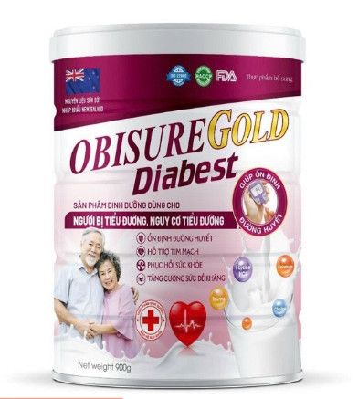 Sữa tiểu đường Obisure Gold Diabest 900G