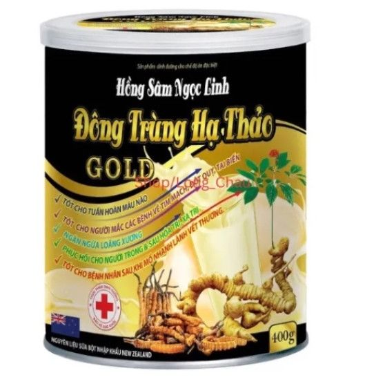 Sữa hồng sâm ngọc linh đông trùng hạ thảo - 450g