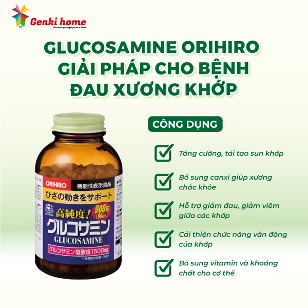 Vi N U Ng B X Ng Kh P Glucosamine Orihiro Vi Nvi N U Ng B X Ng