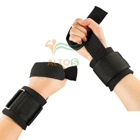 Dây Kéo Lưng Lifting Straps ALTOS Giải pháp bảo vệ đôi tay khi tập Gym