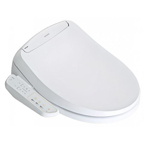 Bàn cầu 1 khối Caesar CD1394 (Không nắp) + Nắp rửa điện tử TAF400H