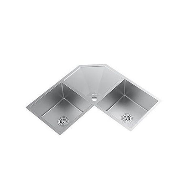 Chậu rửa bát Sơn Hà đặt góc Bancoot 1502R
