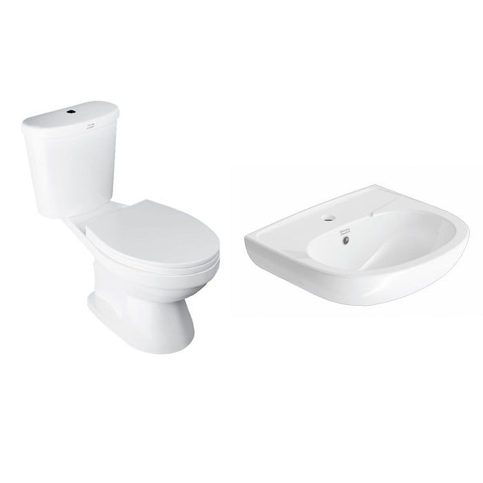 Bàn cầu American Standard VF-2397 + chậu treo VF-0947