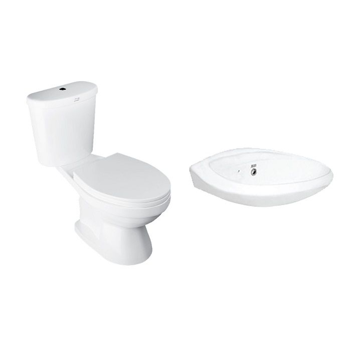 Bàn cầu American Standard VF-2397 + chậu treo VF-0969