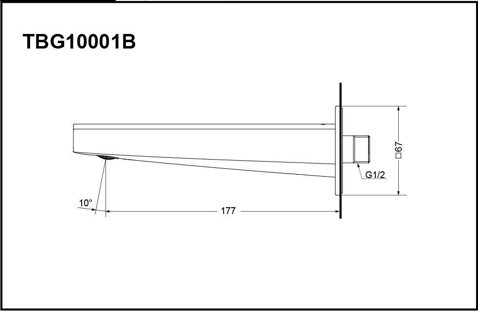 Vòi Xả Bồn TOTO TBG10001B