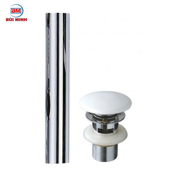 Trụ xả nút nhấn sứ Caesar BF404H
