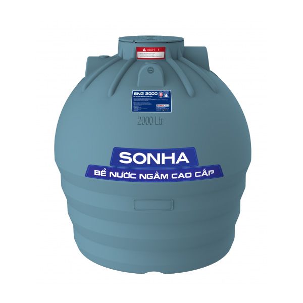 Bể nước ngầm Sơn Hà 2000L
