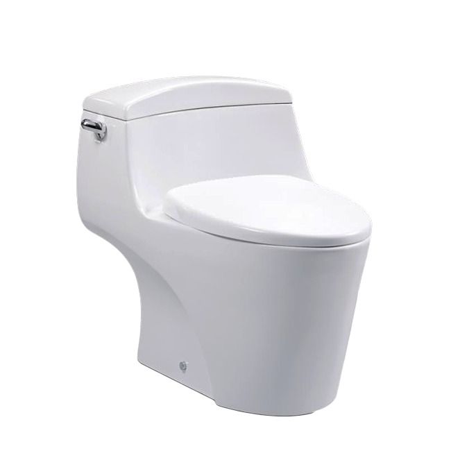 Bàn cầu 1 khối Caesar CD1353 (không nắp) + Nắp rửa TAF610H