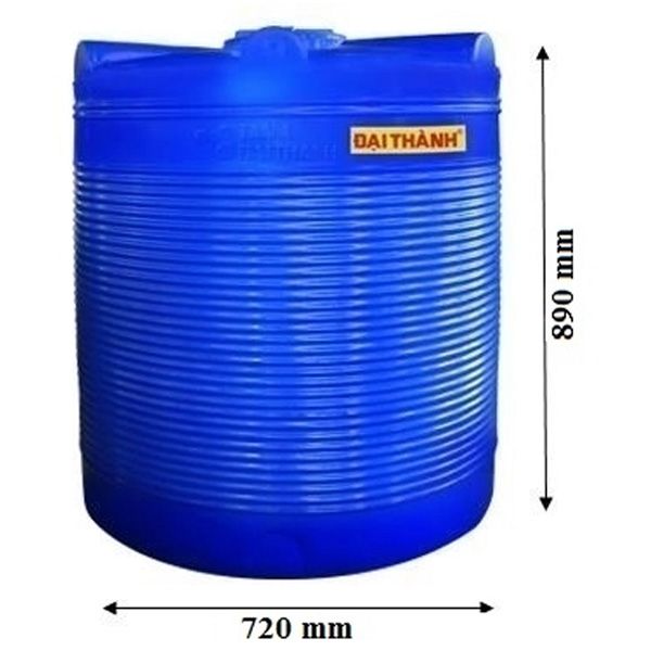 Bồn nước nhưa Thế Hệ Mới Đại Thành 300L đứng