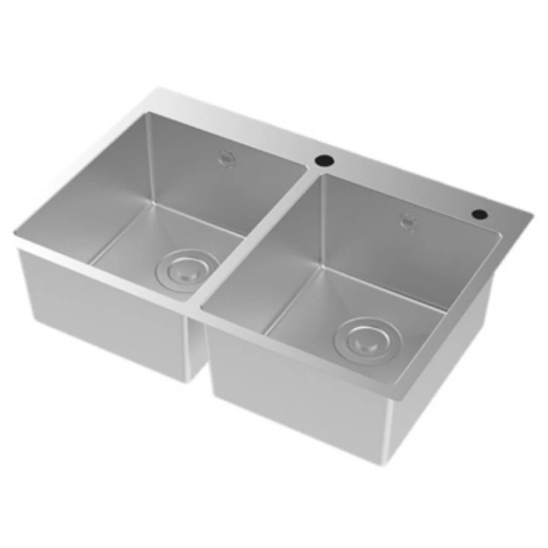 Chậu bếp hai hộc inox American Standard FFASX123