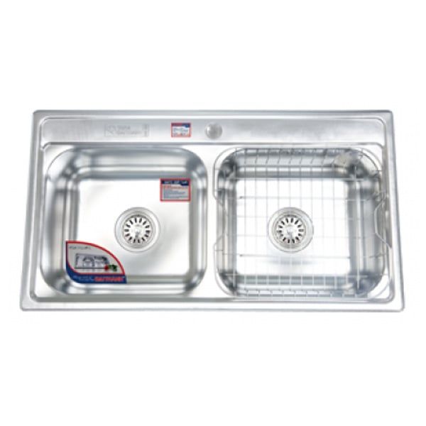 Chậu rửa Inox Đại Thành DX42004 cao cấp