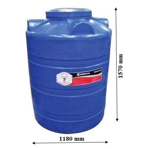 Bồn nước nhựa đứng Sơn Hà SHD1500L