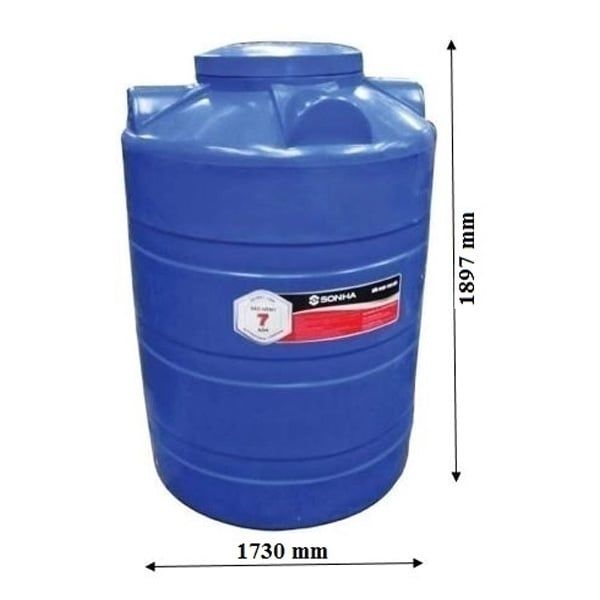 Bồn nước nhựa đứng Sơn Hà SHD4000L