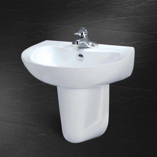Chậu rửa treo tường Caesar L2150S/P2441