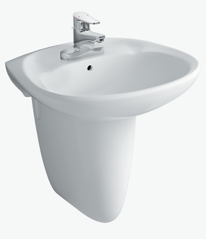 Chậu rửa treo tường Inax L-284VFC