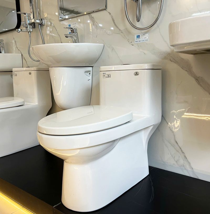Bàn cầu 1 khối Viglacera MK2