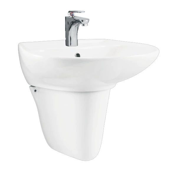 Chậu rửa treo tường Sanfi S507 + chân S507