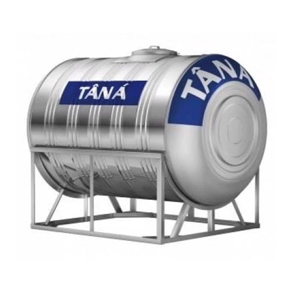 Bồn nước Tân Á Inox 500L ngang SUS 304 TA500(F700)N