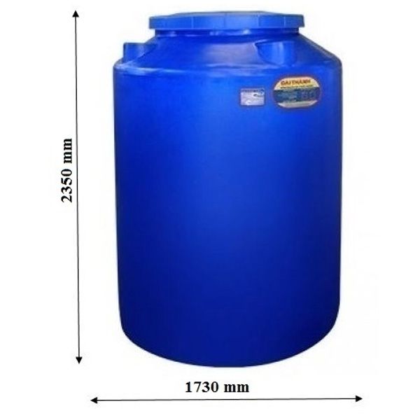 Bồn nước nhựa Đại Thành 5000L đứng TA5000EX(D)