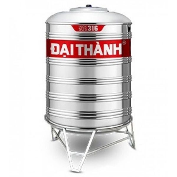 Bồn nước Tân Á Inox đứng Vigo SUS 316 2000L