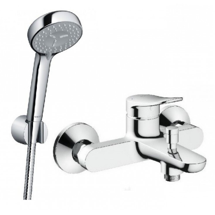 Bộ sen tắm nóng lạnh Toto TBS04302V/TBW07012A