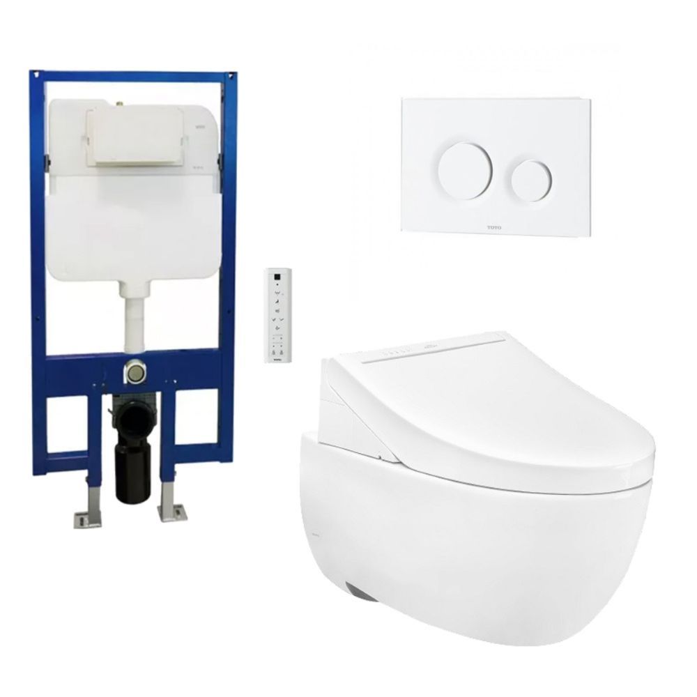 Bàn cầu treo tường TOTO CW812RA#W/TCF23410AAA#NW1/WH172A/MB174P#WH
