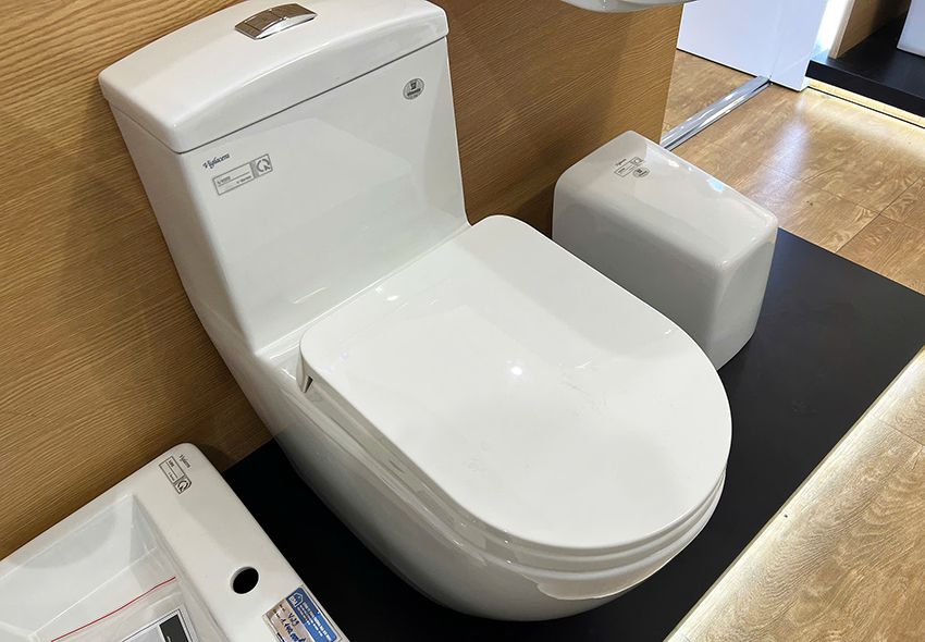 Bàn cầu 1 khối Viglacera V199