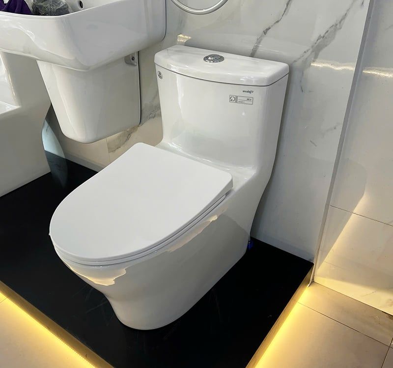 Bàn cầu 1 khối Viglacera V36