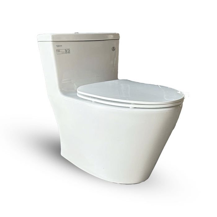 Bàn cầu 1 khối Viglacera V62