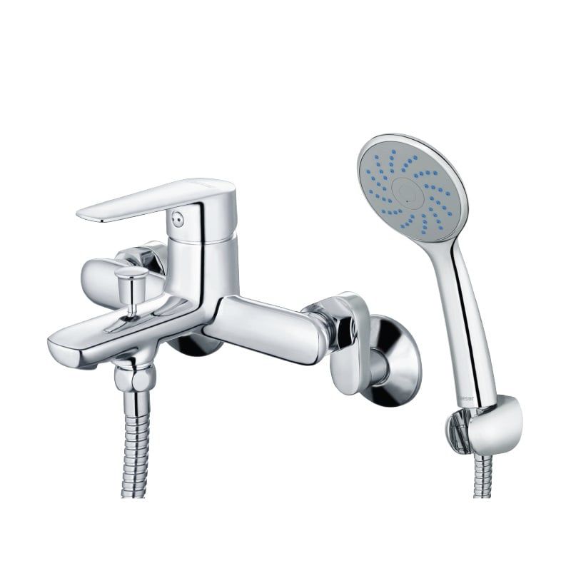 Combo vòi sen + vòi chậu nóng lạnh Caesar B382CU+S383C
