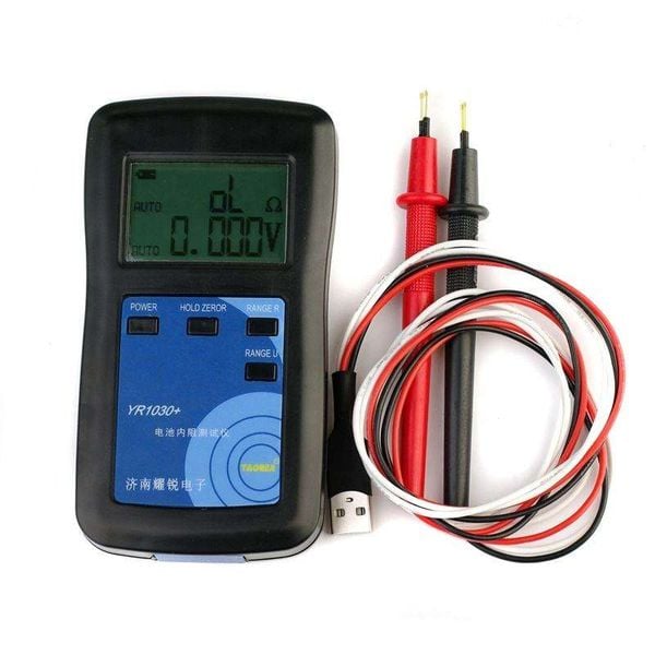 Yaorea Đồng Hồ Đo Điện Trở Trong Pin Yr1035 Yr1035 + Vôn Kế Máy Kiểm T ...