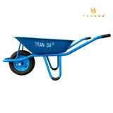  Xe rùa thùng tôn xanh dương dày 1.1mm, sườn sơn tĩnh điện, bánh hơi 3.50-8, tải trọng 180 Kg 